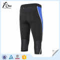 Herren Nylon Sport Tights Zip Legging Herren Compression Hosen